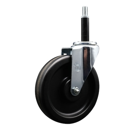Service Caster 6'' Phenolic Wheel Swivel 3/4'' Expanding Stem Caster SCC-EX20S615-PHR-34